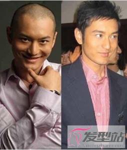 m型发际线的男生发型 学M型发际线男星这样选发型就对了