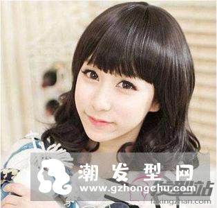 齐肩短发梨花烫发型 怎么烫造型都很甜美