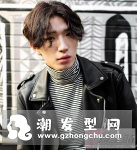 男生八字刘海短发 洋气修颜个性十足
