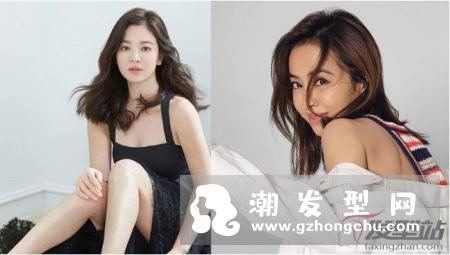小波浪卷发型图中长发 减龄又百搭女神感爆棚