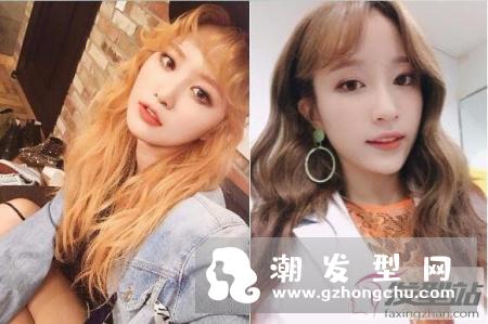 带一点微波线条的蓬松水波卷发 修饰脸型又能增加女人味