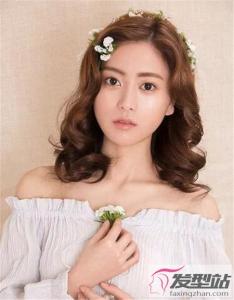 新娘发型图片2018款 花样新娘造型设计浪漫唯美