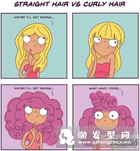 自然卷适合什么发型 困扰着你的自然卷终于找到好看发型
