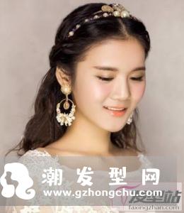 新娘公主头编发发型 优雅浪漫成为美丽佳人