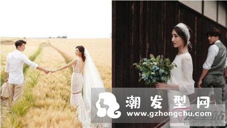 婚纱照什么发型好看 参考明星婚纱发型自然又有仙气