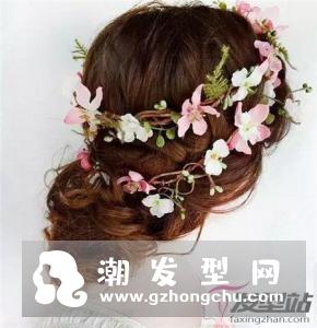 绝美新娘敬酒发型 新颖唯美人见人爱