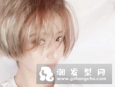佟丽娅头发是什么颜色 同款浅金色短发图片