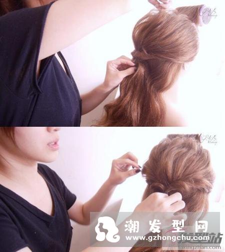 优雅气质宴会低盘发教程 跟着学你也可以很有女人味