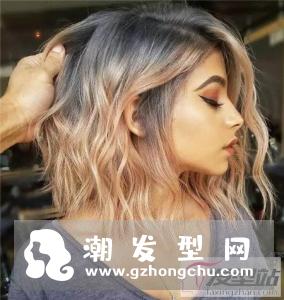 lob短发怎么设计好看 欧美风纹理卷美炸了