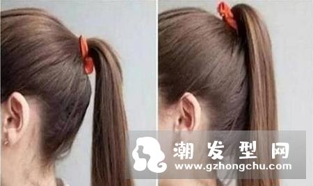 马尾怎么扎显脸小 要翘要蓬松