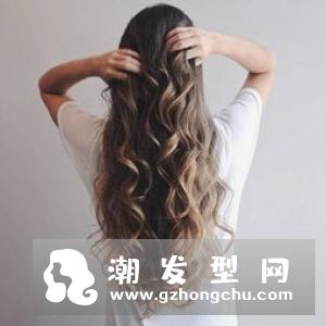 小波浪卷中长发头发图片 怎么打理