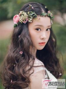 韩式中长发新娘发型 倾心打造唯美清新范