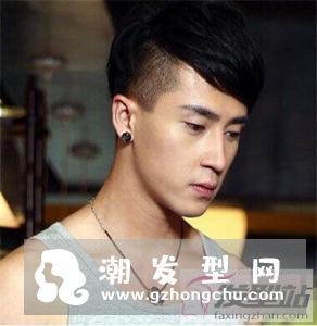 男生刘海发型两边剃掉 用刘海诠释帅气男人味