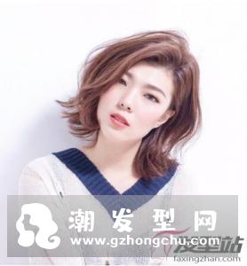 短发鱼尾卷发型 灵动修颜美到窒息