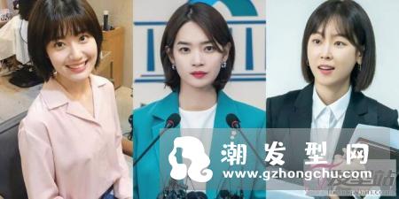气质直系波波头短发回归 五官变立体好感度马上提升