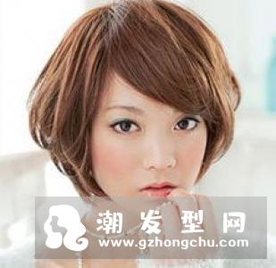 梨花头短发发型 蓬松发尾瘦脸必备