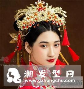 新娘点名率最高的发型 中式秀禾新娘造型