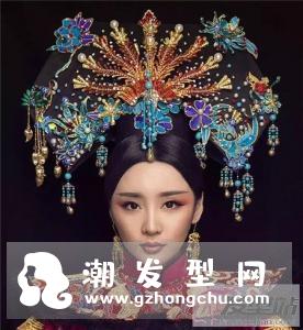 华丽中式新娘发型 打造高质古风新娘