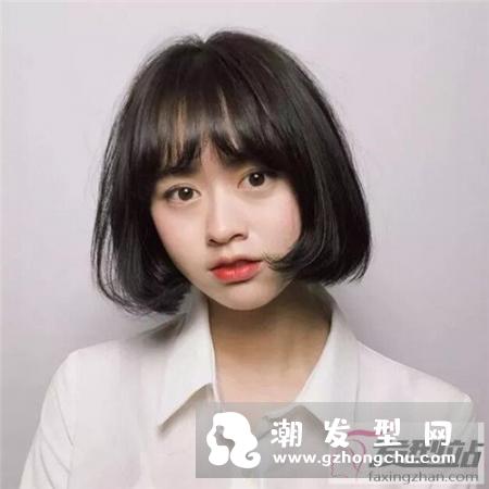 最新女生BOBO头大全 韩范时尚内扣波波短发