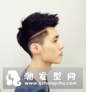亚洲男生经典发型 两侧削短渐层undercut
