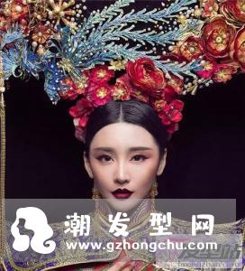 华丽中式新娘发型 打造高质古风新娘