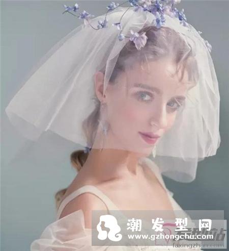 法式浪漫新娘妆发 “抽丝感”引领绝代风华