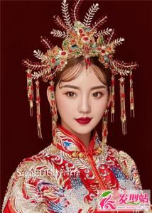 2019新娘经典发型100例 秀禾妆惊艳全场来宾