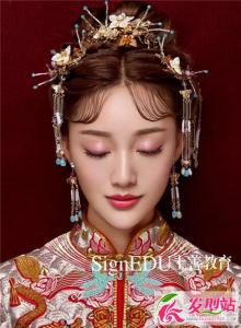 2019新娘经典发型100例 秀禾妆惊艳全场来宾