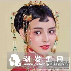 古典中式新娘盘发 高贵迷人气质佳