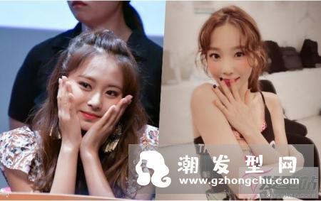 减龄瘦脸发型女生卷发 纹理卷发不动刀也有整型级减龄小脸效果