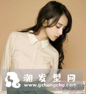 女生文艺风卷发发型 这样烫温柔迷人小清新