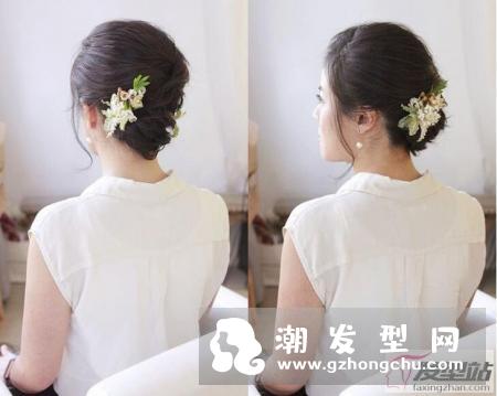 短发新娘发型无变化？化妆师教短发新娘Set头衬脸型