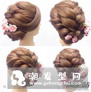 无花不森系 鲜花新娘造型