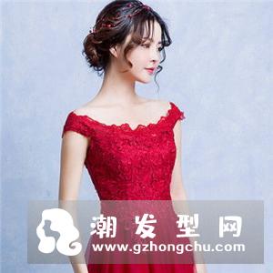 新娘盘发发型图片大全 蓬松花苞头盘发奢华迷人