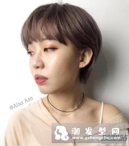 超萌日系女孩刘海蘑菇头 超短男孩风让人忍不住想摸摸头