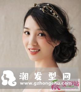 简单漂亮新娘发型图片 打造最漂亮端庄新娘