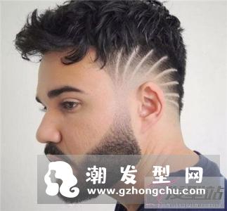 两边头发剃光发型雕刻 超火的型男发型款式
