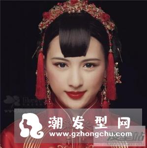 新娘点名率最高的发型 中式秀禾新娘造型