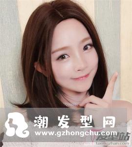 齐肩内扣梨花头 甜美女生短发