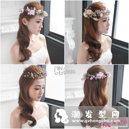 你理想的婚礼造型会选择什么？宋慧乔的盘发,林心如的编发还是披肩长发