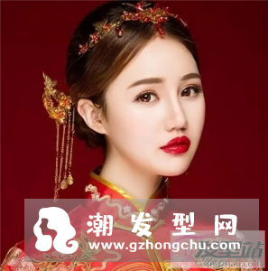 中国风古装新娘发型 演绎唯美古装感