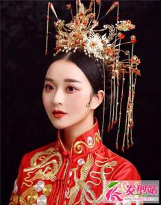 2019新娘经典发型100例 秀禾妆惊艳全场来宾