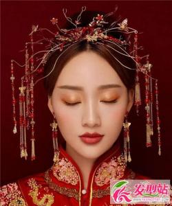 2019新娘经典发型100例 秀禾妆惊艳全场来宾