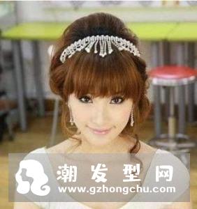 长发散发新娘发型 长卷发浪漫又唯美