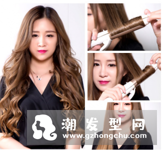直发夹板怎么弄内扣 怎么弄卷发图解