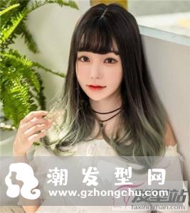 中长发梨花头内扣发型 修颜洋气更显青春活力