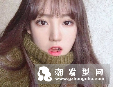 咖啡色长卷发图片 好看的发色推荐