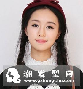 菅韧姿天天向上什么发型 少女辫怎么扎好看
