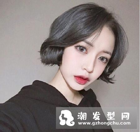 咖啡色长卷发图片 好看的发色推荐