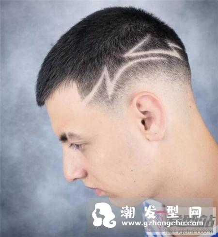 男生发型流行这款 三分区发型帅翻了